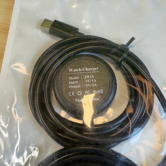 New Sealed Watch Charger 5V for Samsung 5 and 5 Pro - 2 Pack 3 Ft Ships from US - Picture 3 of 6